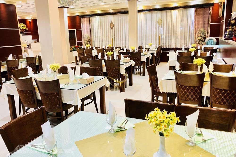 رستوران هتل سه ستاره ایران تهران علاءالدین تراول