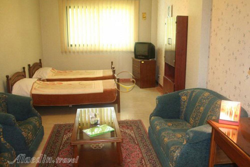 اتاق دوتخته هتل 3 ستاره پژوهش تهران | علاءالدین تراول