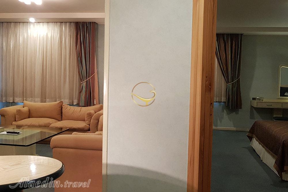 سوئیت دو تخته دبل هتل آپارتمان سپهر تهران | علاءالدین تراول