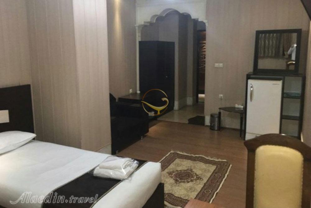 اتاق یک تخته هتل 3 ستاره درسا تهران | علاءالدین تراول