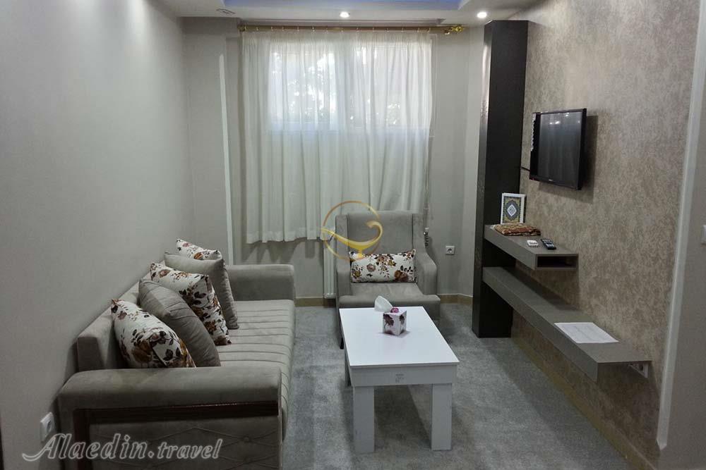 آپارتمان یک خوابه دونفره هتل آپارتمان 4 ستاره بهار ارومیه | علاءالدین تراول