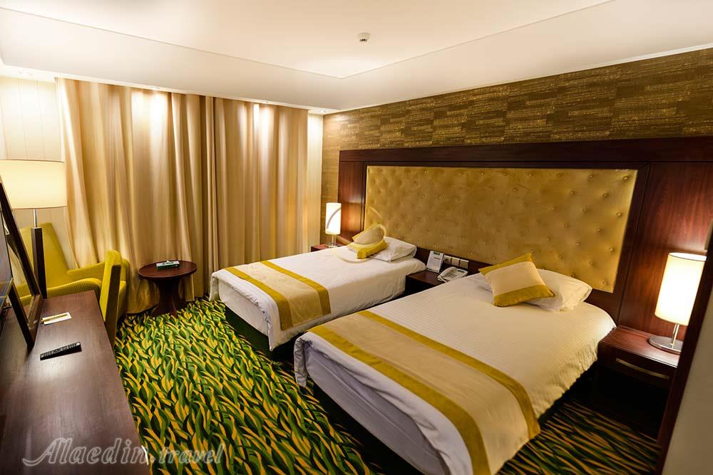 اتاق های هتل 5 ستاره ارگ جدید یزد | علاءالدین تراول