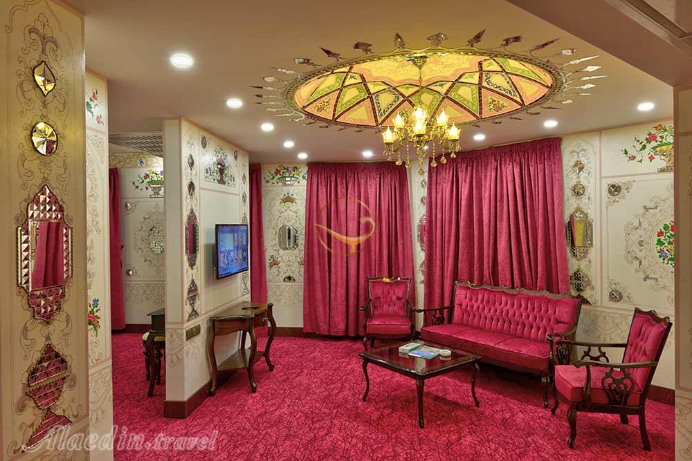 اتاق های هتل 5 ستاره ارگ جدید یزد | علاءالدین تراول