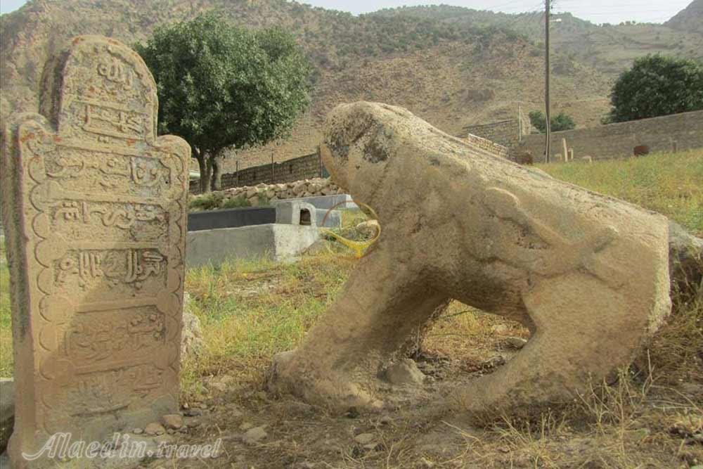 شیرهای سنگی الیگودرز | علاءالدین تراول