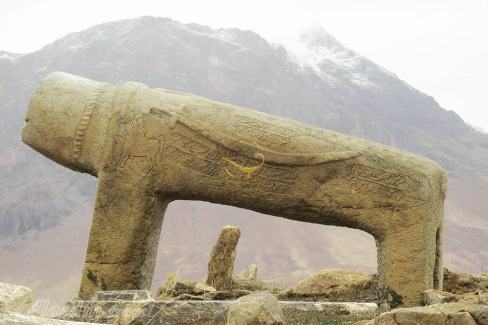 شیرهای سنگی الیگودرز | علاءالدین تراول