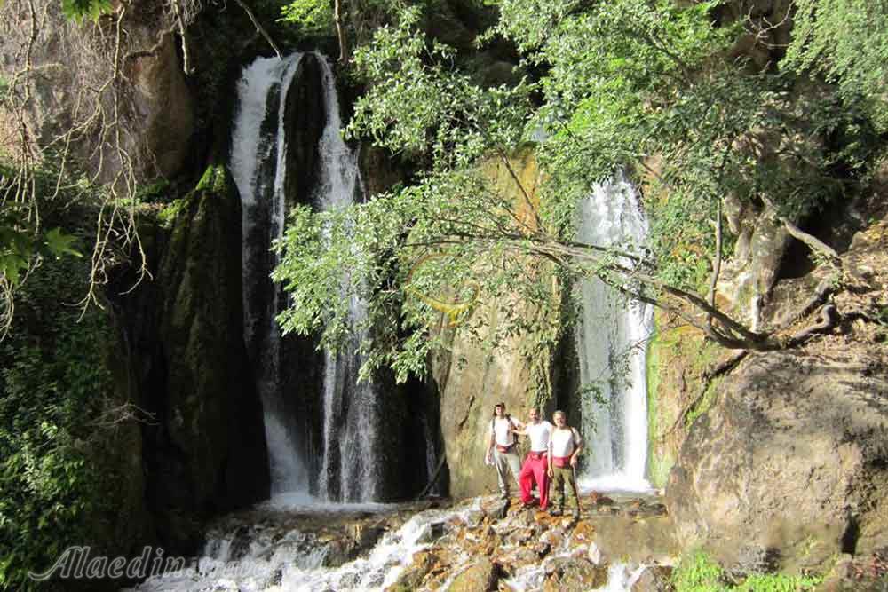 آبشار وارگ الیگودرز | علاءالدین تراول