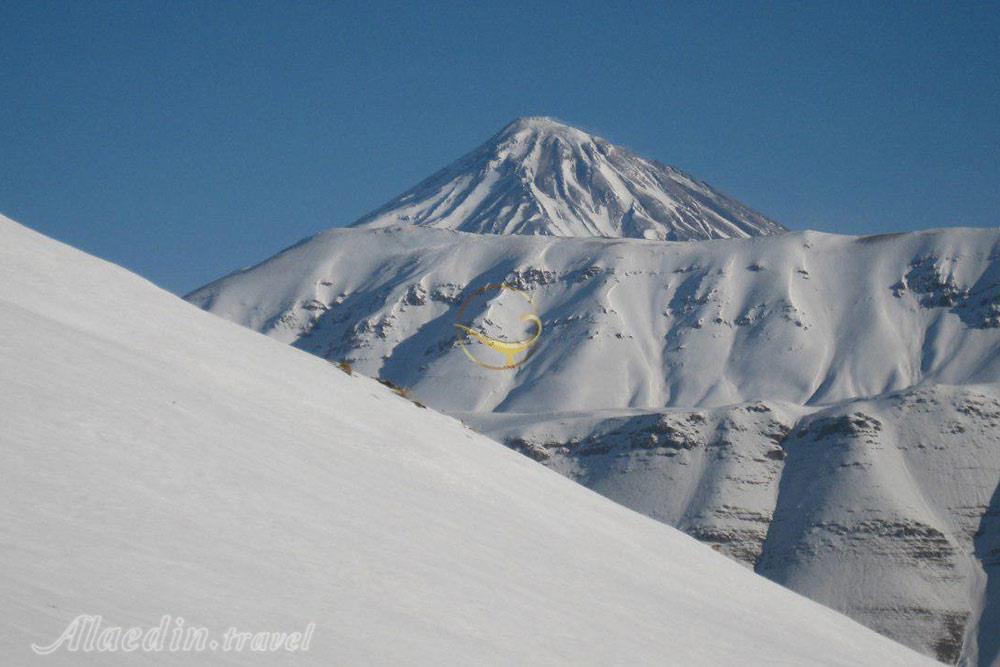 نمای کوه دماوند از قله تلکمر | علاءالدین تراول