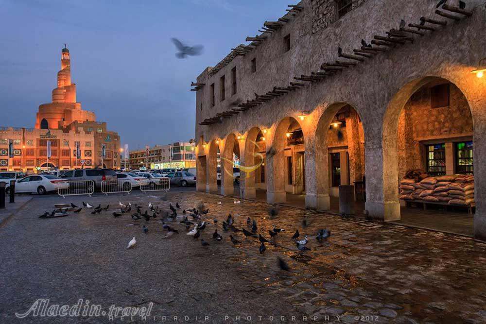 بازار قدیمی سوق واقف دوحه | علاءالدین تراول