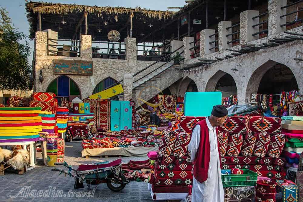 بازار قدیمی سوق واقف دوحه | علاءالدین تراول