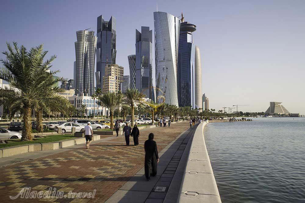 کورنیش دوحه - قطر | علاءالدین تراول