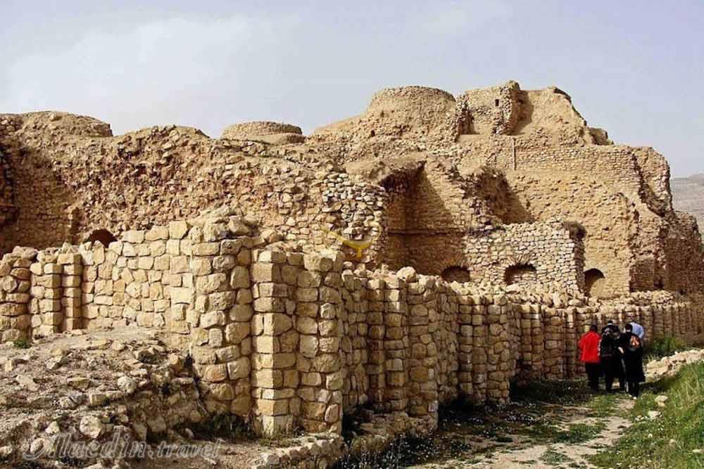 کاخ اردشیر بابکان (آتشکده) فیروزآباد | علاءالدین تراول