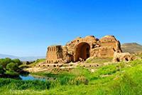 کاخ اردشیر بابکان (آتشکده) فیروزآباد