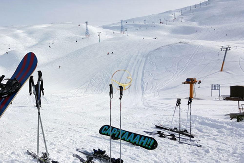 پیست اسکی دیزین کرج | علاءالدین تراول