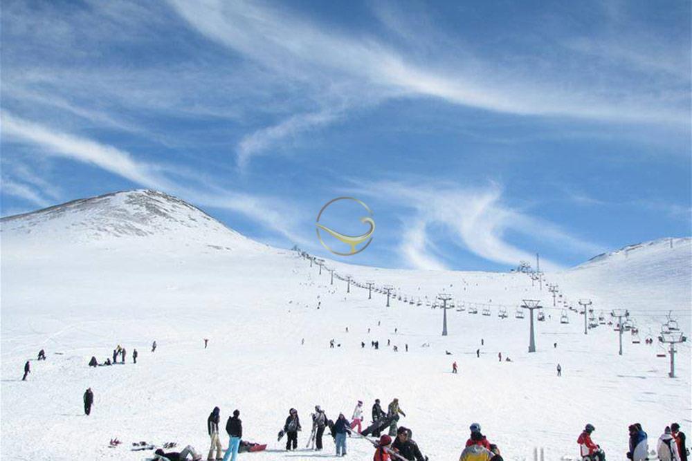 پیست اسکی دیزین کرج | علاءالدین تراول