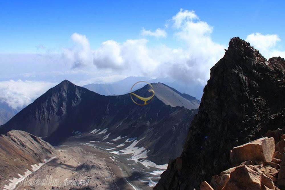 قله سیاه کمان کلاردشت | علاءالدین تراول