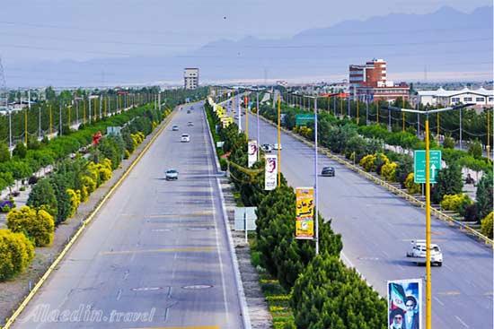 بزرگراه گردشگری هفت باغ در ماهان