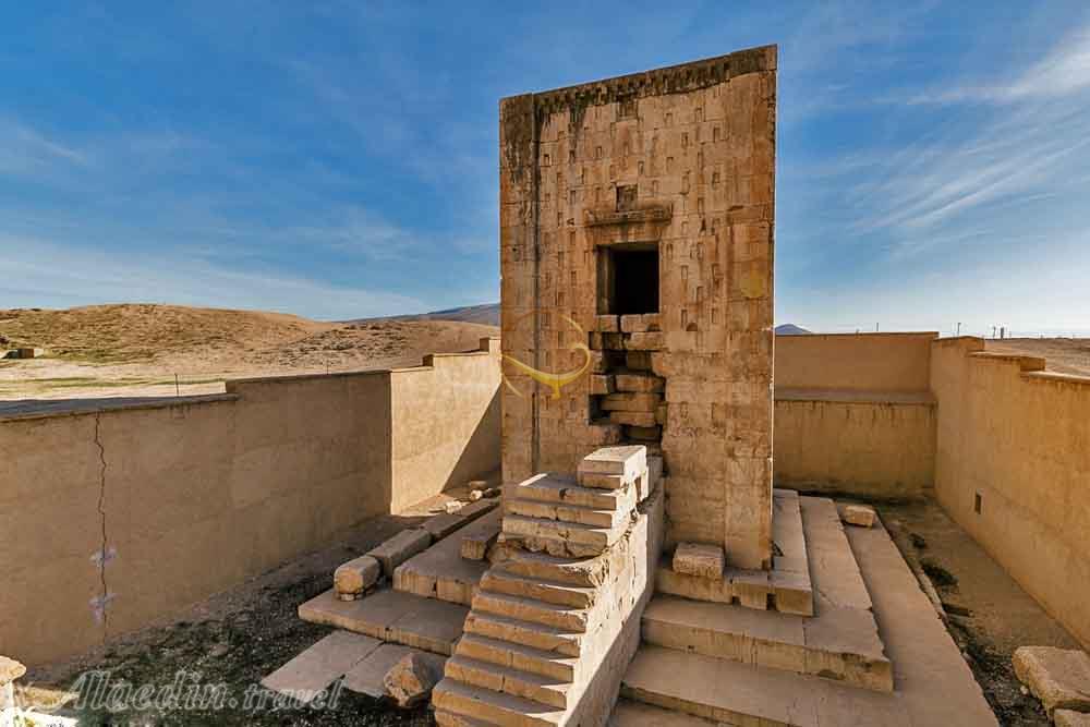 کعبه ی زرتشت در نقش رستم مرودشت | علاءالدین تراول