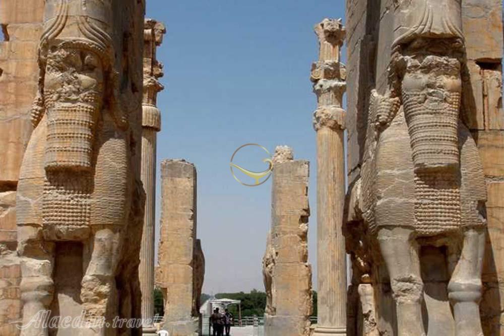 دروازه ملل تخت جمشید | علاءالدین تراول