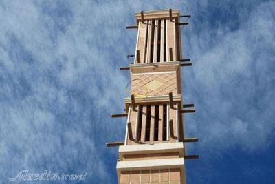 برج بادگیر شکیب در مهریز