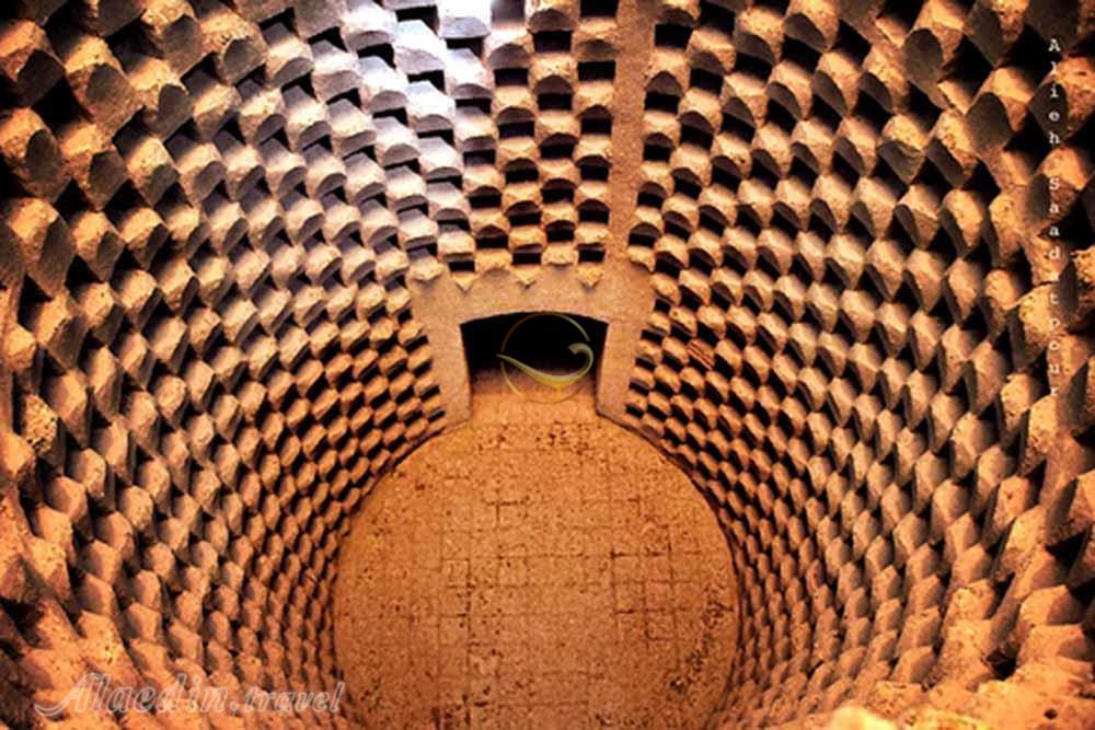 برج کبوترخانه میبد | علاءالدین تراول