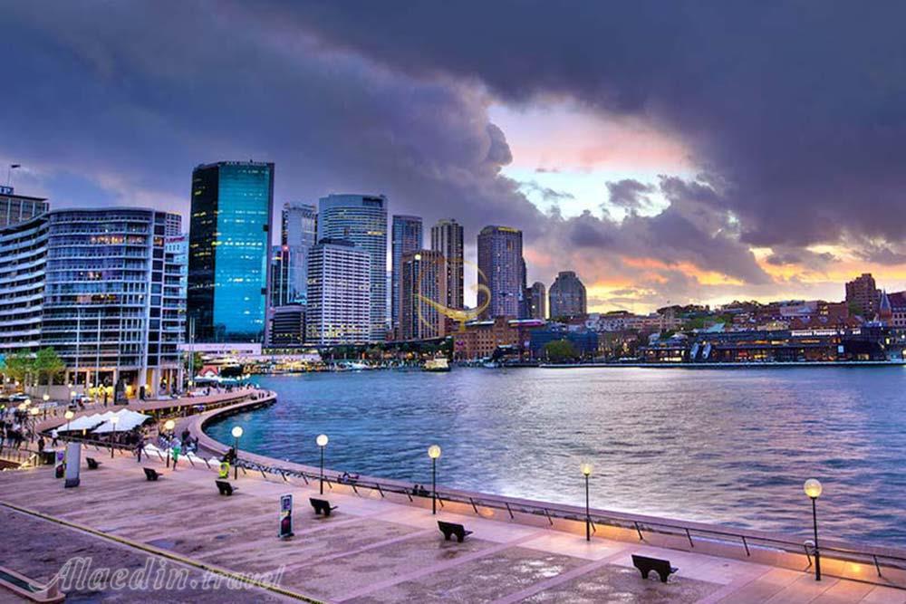 اسکله مدور سیدنی - استرالیا | علاءالدین تراول