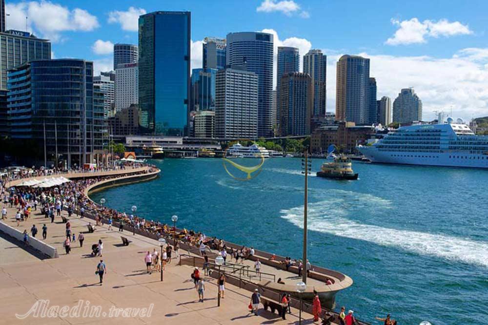 اسکله مدور سیدنی - استرالیا | علاءالدین تراول