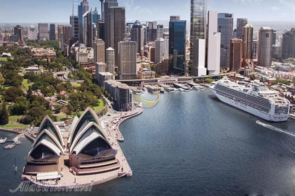 اسکله مدور سیدنی - استرالیا | علاءالدین تراول