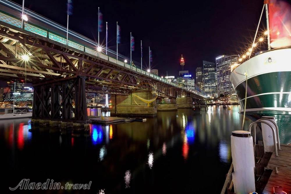 بندرگاه دارلینگ سیدنی - استرالیا | علاءالدین تراول