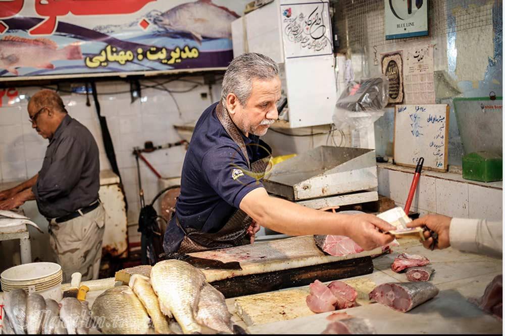 بازار ماهی آبادان | علاءالدین تراول