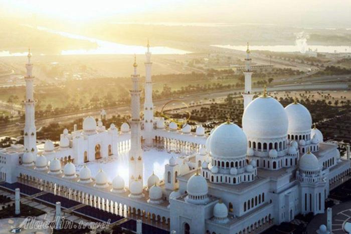 مسجد شیخ زاید ابوظبی - امارت متحده عربی