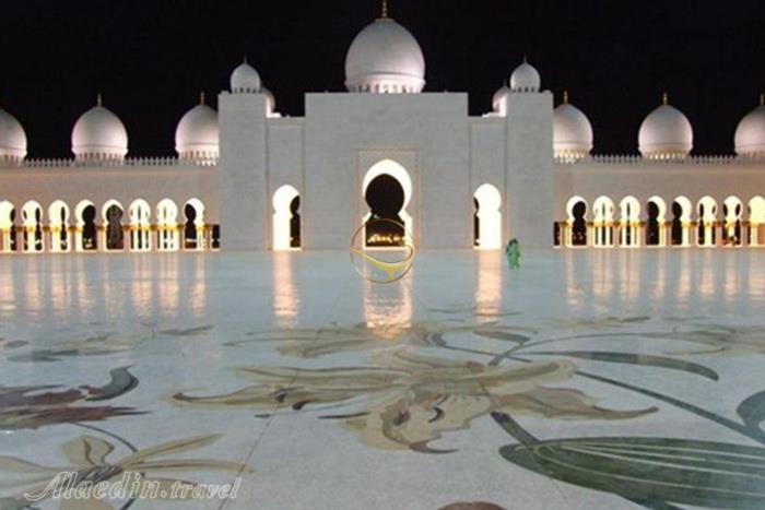 مسجد شیخ زاید ابوظبی - امارت متحده عربی