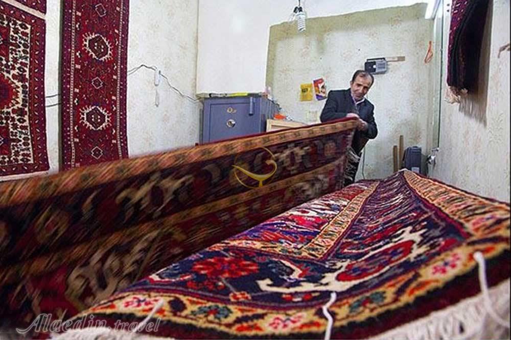 بازار فرش بازار اهر | علاءالدین تراول