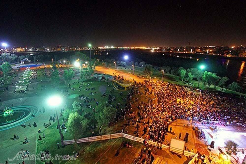 پارک جزیره اهواز | علاءالدین تراول