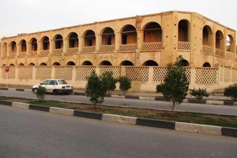 کاروانسرای معین التجار اهواز | علاءالدین تراول