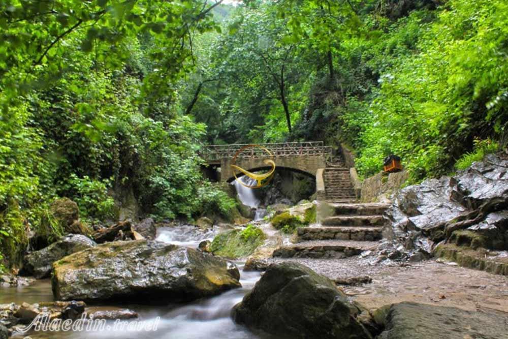 آبشار کبودوال علی آباد کتول | علاءالدین تراول