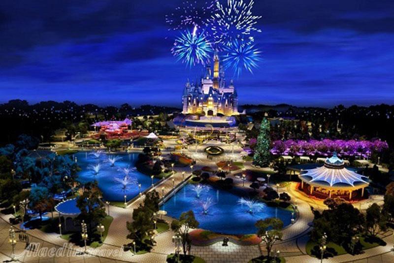 پارک تفریحی دیزنی لند آناهایم - آمریکا | علاءالدین تراول