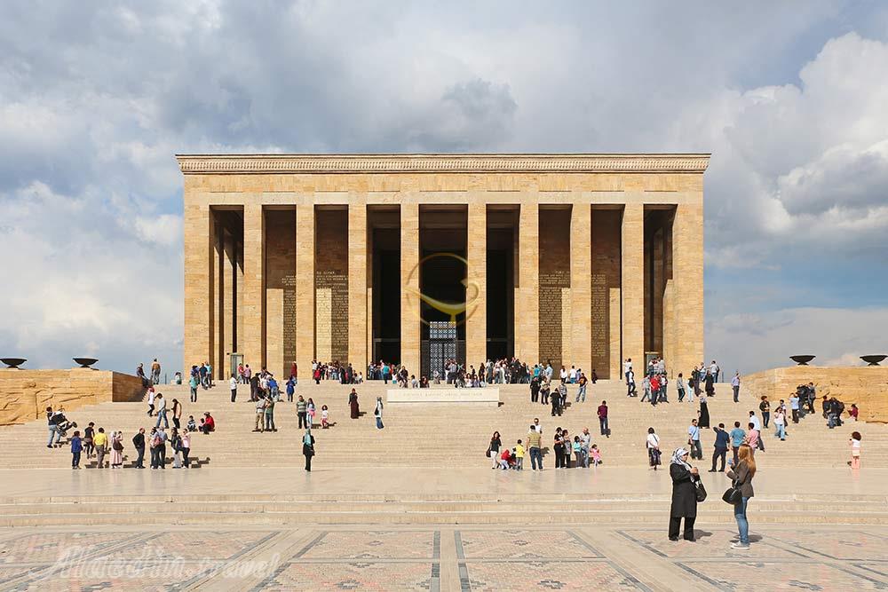 آنیت‌کابیر (مقبره آتاتورک) آنکارا - ترکیه | علاءالدین تراول