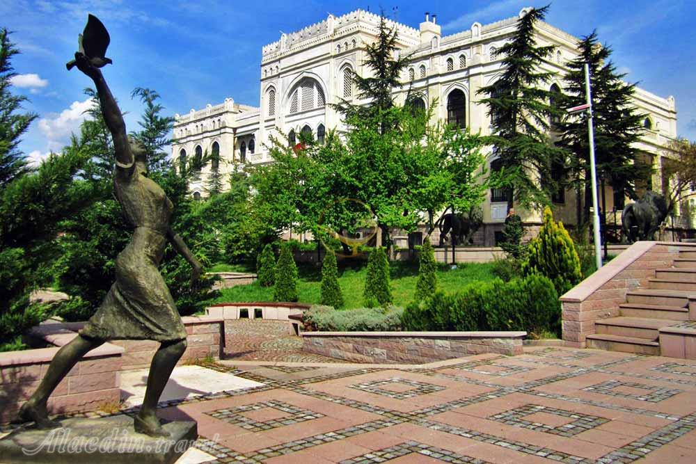 موزه هنر و مجسمه سازی آنکارا - ترکیه | علاءالدین تراول