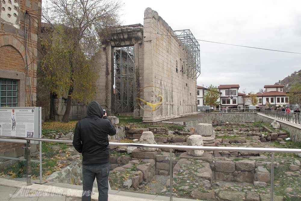 معبد آگوستوس آنکارا - ترکیه | علاءالدین علاءالدین