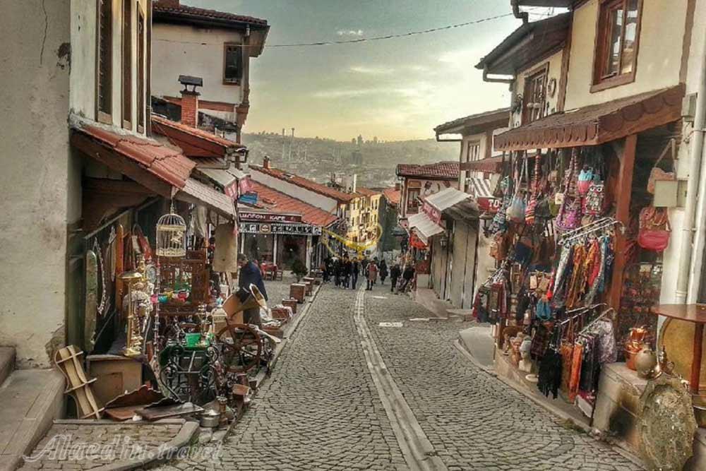 منطقه تاریخی اولوس آنکارا - ترکیه | علاءالدین تراول