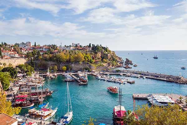 بندر تاریخی آنتالیا (کالیچی مارینا) - ترکیه