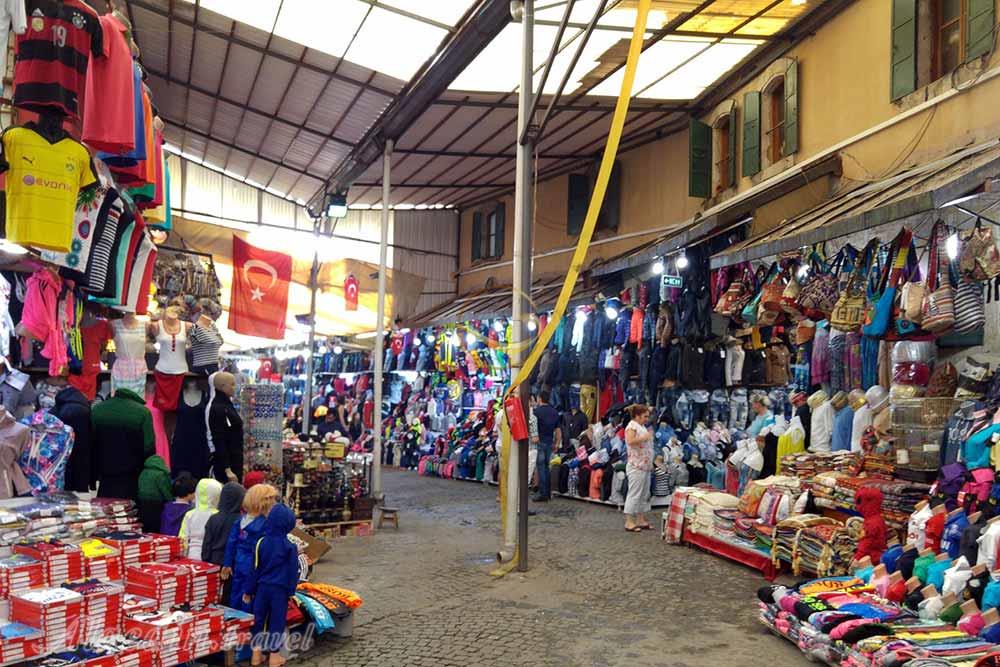 بازار قدیمی آنتالیا در ترکیه | علاءالدین تراول