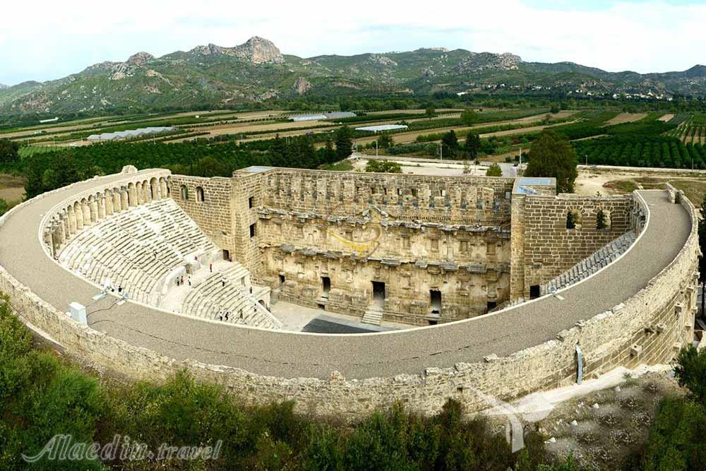 شهر باستانی آسپندوس در آنتالیا - ترکیه | علاءالدین تراول