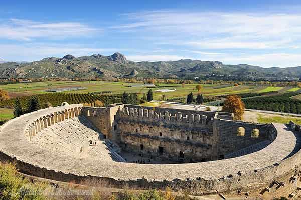 شهر باستانی آسپندوس در آنتالیا - ترکیه