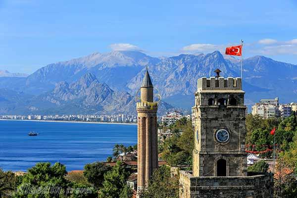 برج ساعت آنتالیا - ترکیه