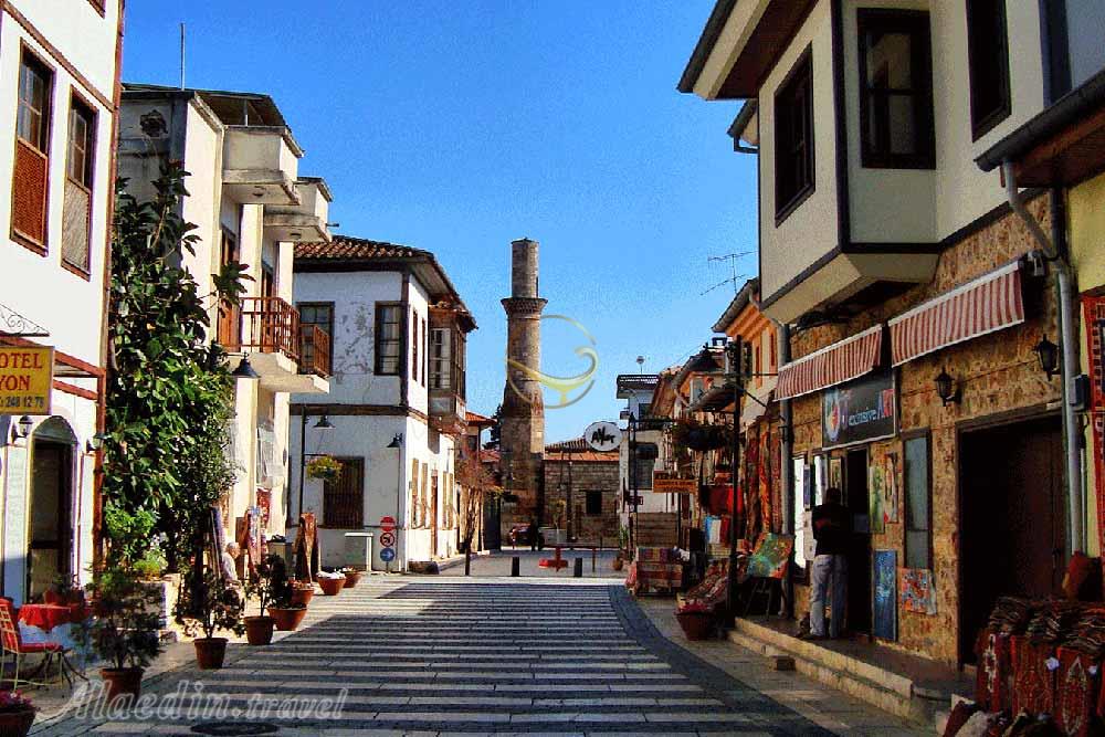 شهر قدیم آنتالیا در ترکیه | علاءالدین تراول