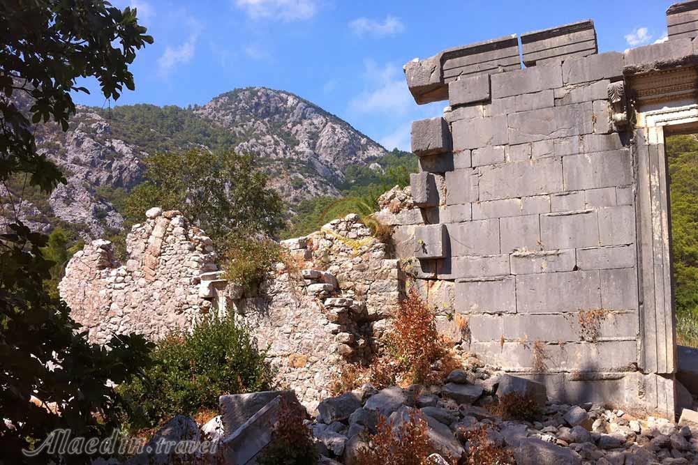 بقایای شهر باستانی المپوس در آنتالیا - ترکیه | علاءالدین تراول