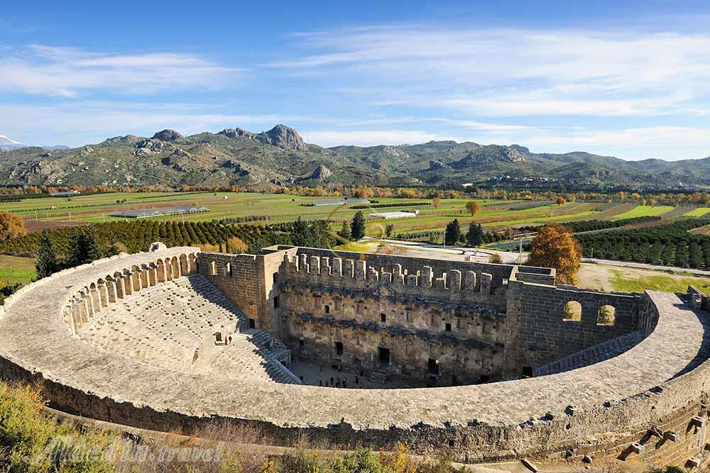 شهر باستانی پرگه در آنتالیا - ترکیه | علاءالدین تراول