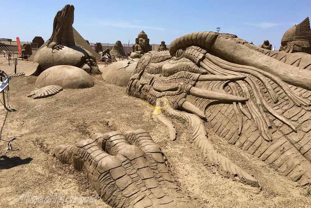 سرزمین شنی (سندلند) در آنتالیا - ترکیه | علاءالدین تراول