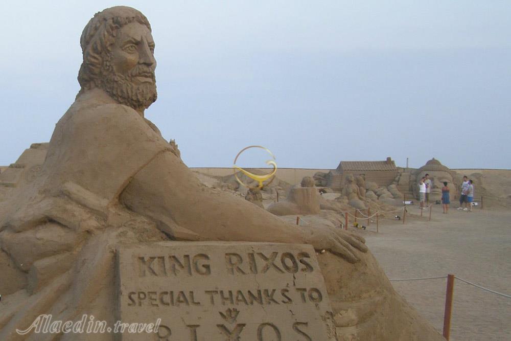 سرزمین شنی (سندلند) در آنتالیا - ترکیه | علاءالدین تراول